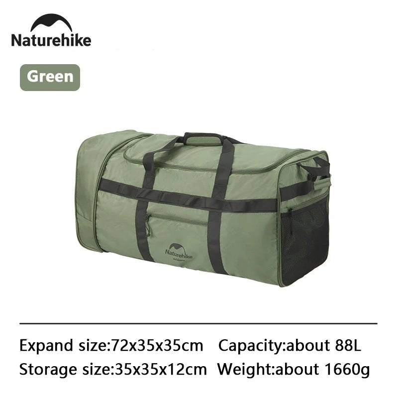 Sac de voyage / transport à roulettes 88L "Naturehike - NH21LX003" - Planète Rando