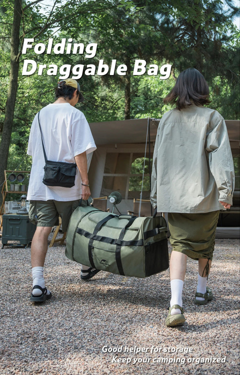 Sac de voyage / transport à roulettes 88L "Naturehike - NH21LX003" - Planète Rando