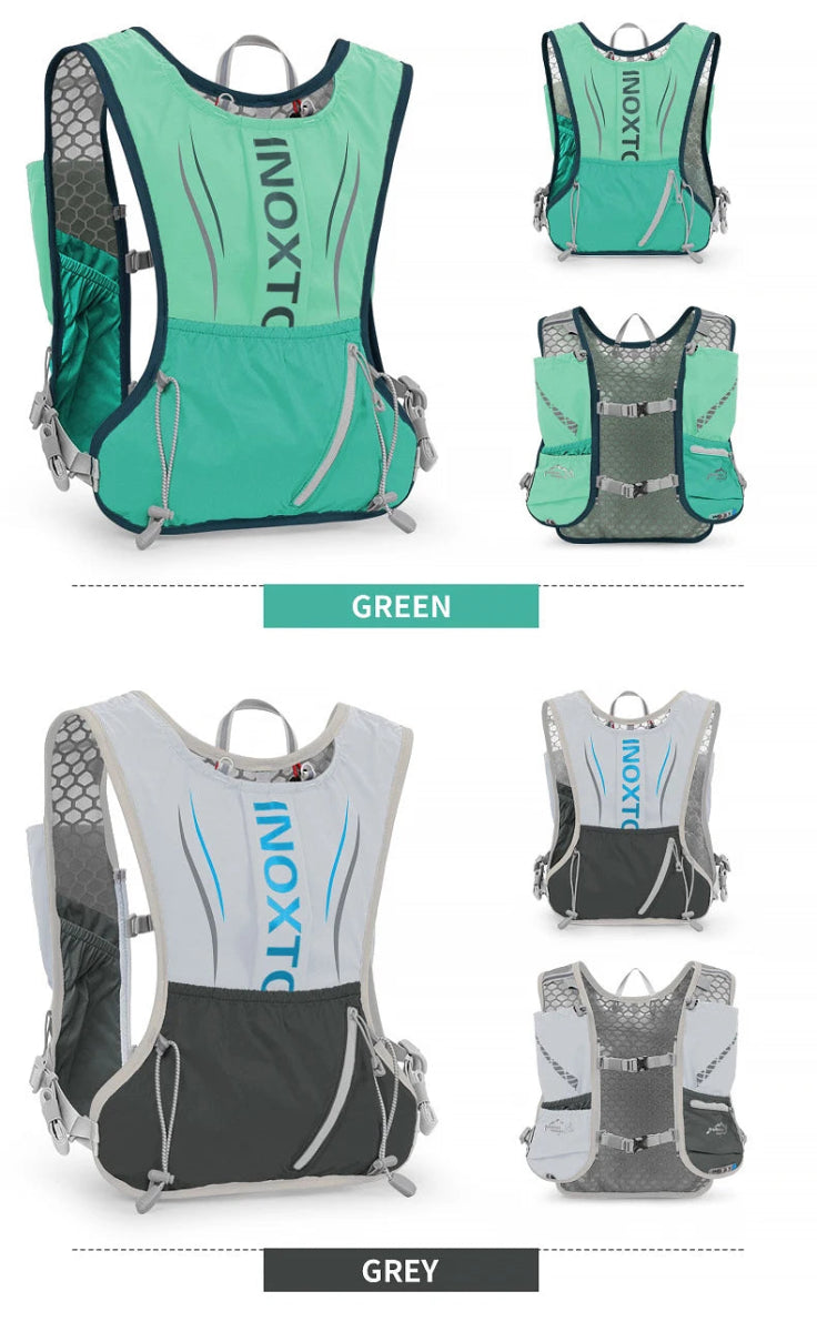 Sac d'hydratation 5L enfants / femmes pour la course à pied 180g "Outdoor Inoxto - PB585" - Planète Rando