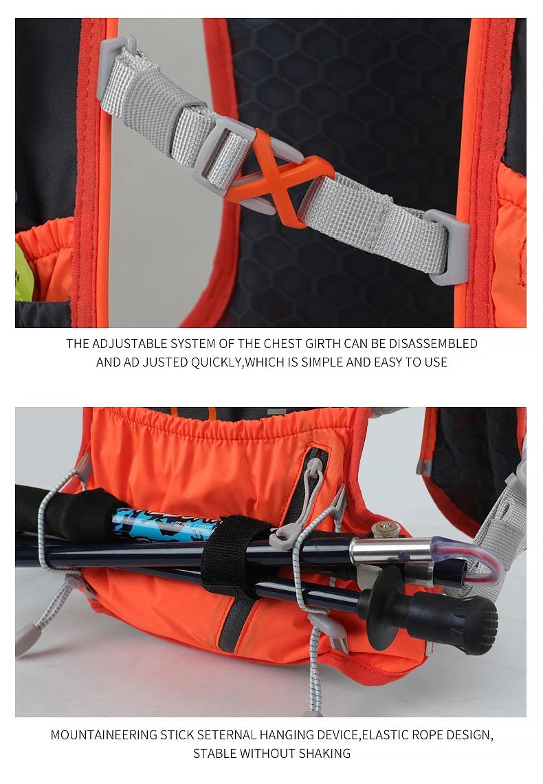 Sac d'hydratation 5L enfants / femmes pour la course à pied 180g "Outdoor Inoxto - PB585" - Planète Rando