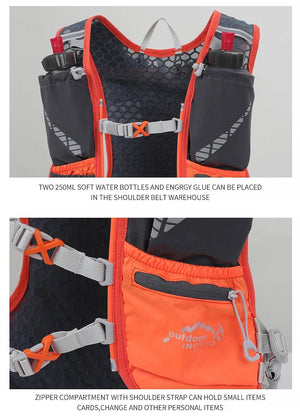 Sac d'hydratation 5L enfants / femmes pour la course à pied 180g "Outdoor Inoxto - PB585" - Planète Rando