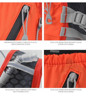 Sac d'hydratation 5L enfants / femmes pour la course à pied 180g "Outdoor Inoxto - PB585" - Planète Rando