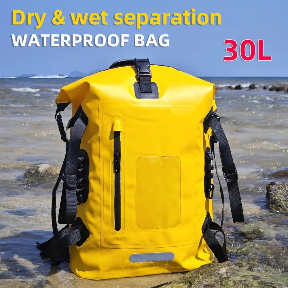 Sac étanche / drybag IP65 en PVC 500D pour les sports d'eau 30L "Hike Mount - Drift Bag" - Planète Rando
