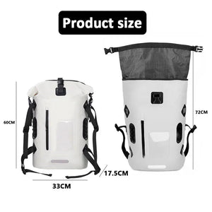 Sac étanche / drybag IP65 en PVC 500D pour les sports d'eau 30L "Hike Mount - Drift Bag" - Planète Rando