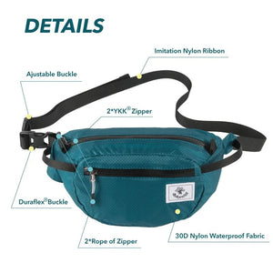 Sacoche banane portable pour la course / randonnée 2L 230g "4monster - H - SHP" - Planète Rando