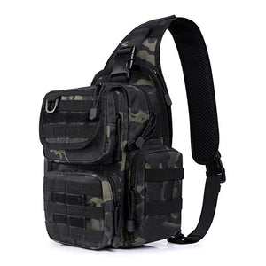 Sacoche bandoulière / poitrine tactique avec system Molle "Scione - XA291A" - Planète Rando