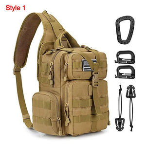 Sacoche bandoulière / poitrine tactique avec system Molle "Scione - XA291A" - Planète Rando