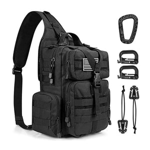 Sacoche bandoulière / poitrine tactique avec system Molle "Scione - XA291A" - Planète Rando