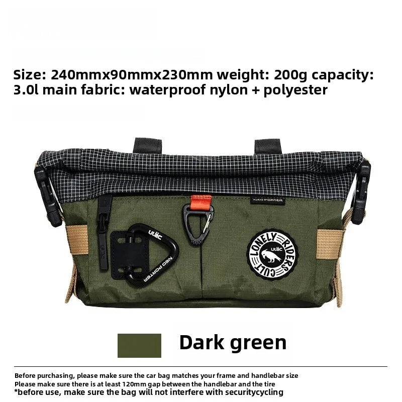 Sacoche de guidon imperméable 3L "ULAC - AB3 Course Jäger" - Planète Rando