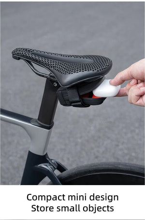 Sacoche de selle pour vélo, mini, léger, portable et tendance 45g "Rockbros - F006" - Planète Rando