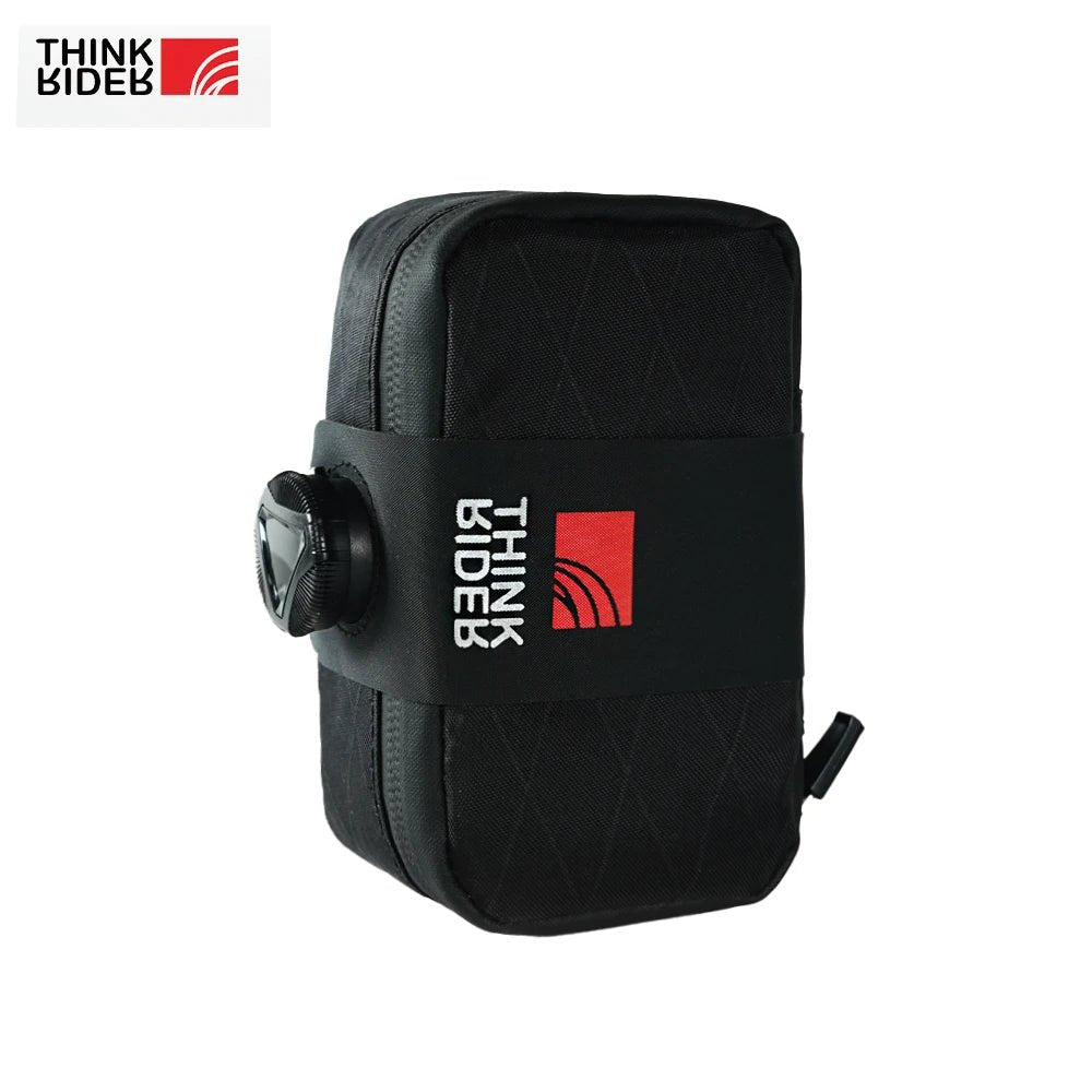 Sacoche de selle / trousse à outils arrière portable VTT/vélo de route 500ML "ThinkRider - Waterproof Tail Bag" - Planète Rando