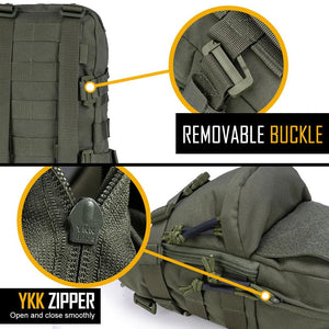 Sacoche d'hydratation tactique avec passant MOLLE "Idogear - IG - BG3530" - Planète Rando