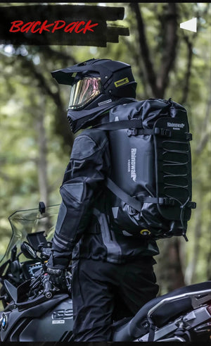 Sacoche latérale étanche de selle / porte - bagage 20L/40L/65L "Rhinowalk - "Warrior" - Planète Rando