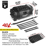 Sacoche latérale étanche de selle / porte - bagage 20L/40L/65L "Rhinowalk - "Warrior" - Planète Rando