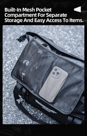 Sacoche latérale étanche de selle / porte - bagage 20L/40L/65L "Rhinowalk - "Warrior" - Planète Rando