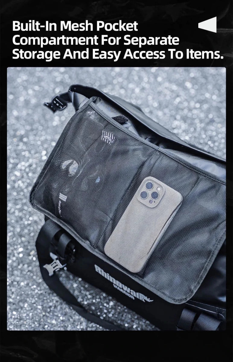 Sacoche latérale étanche de selle / porte - bagage 20L/40L/65L "Rhinowalk - "Warrior" - Planète Rando