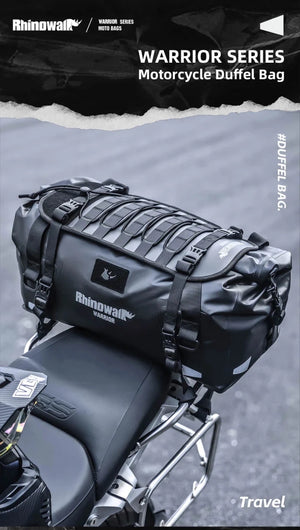 Sacoche latérale étanche de selle / porte - bagage 20L/40L/65L "Rhinowalk - "Warrior" - Planète Rando