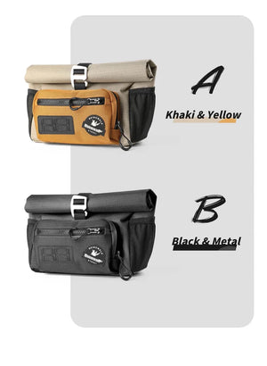 Sacoche / panier guidon pour vélo à fixation rapide 4L "Rhinowalk - Cosmopolis BCT0201" - Planète Rando