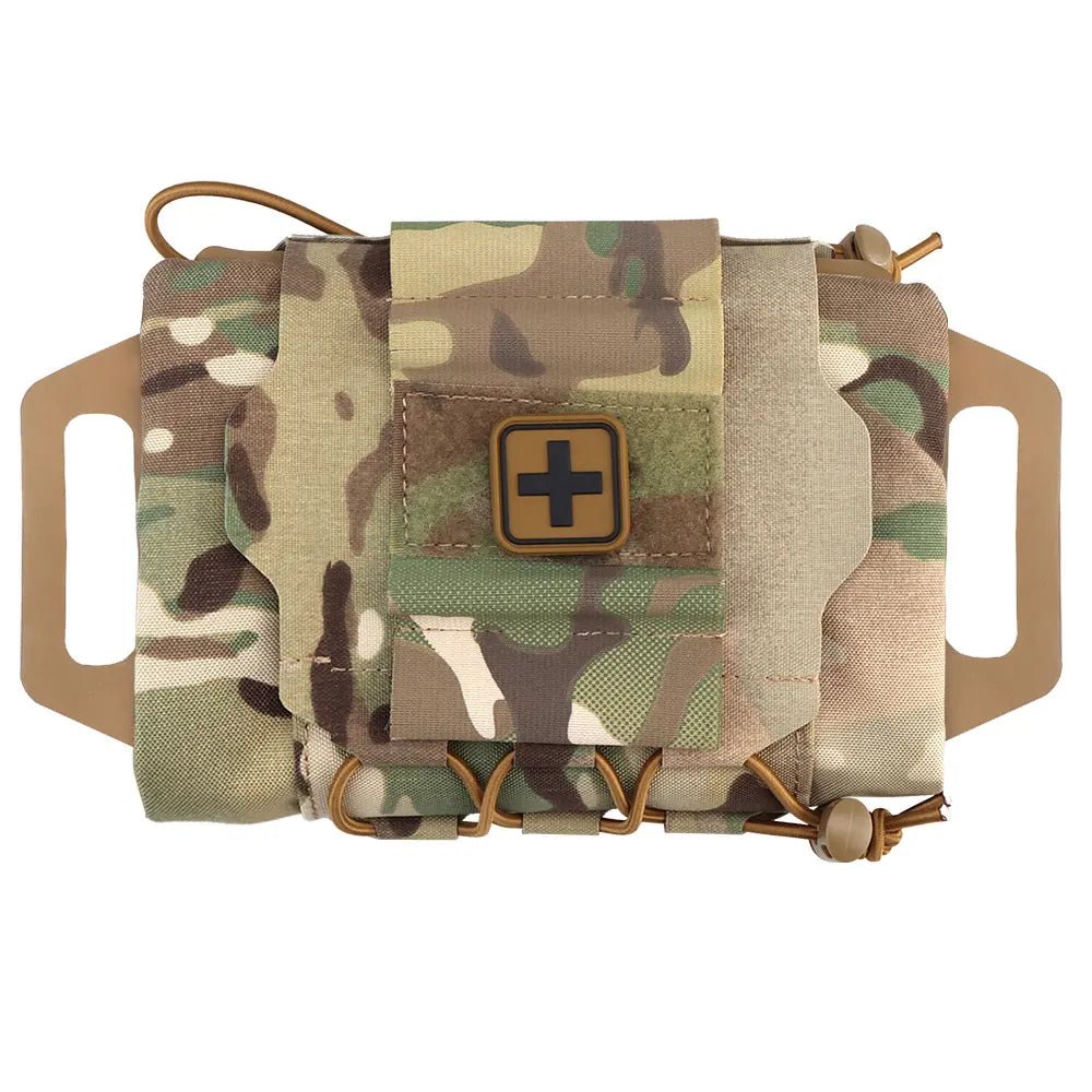 Sacoche pour ceinture tactique équipement IFAK Molle avec système en deux parties "Acewell Tactical - ACE - PH029" - Planète Rando