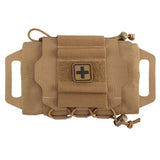 Sacoche pour ceinture tactique équipement IFAK Molle avec système en deux parties "Acewell Tactical - ACE - PH029" - Planète Rando