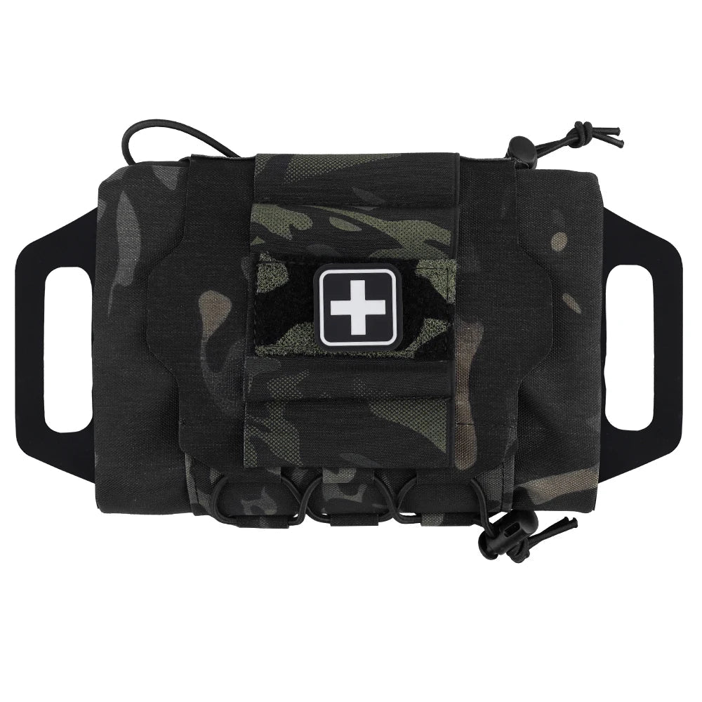 Sacoche pour ceinture tactique équipement IFAK Molle avec système en deux parties "Acewell Tactical - ACE - PH029" - Planète Rando