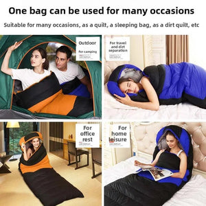 Sacs de couchage synthétique chauffant avec alimentation USB "DAWN TRIP - DM500" - Planète Rando