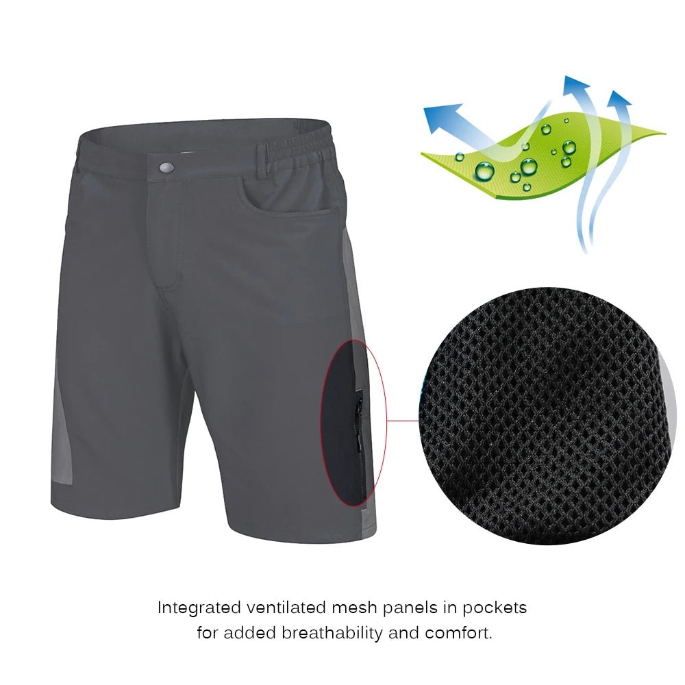 Short de cyclisme pour vélo, VTT pour adolescents et hommes "Tomshoo - Mtb downhill" - Planète Rando