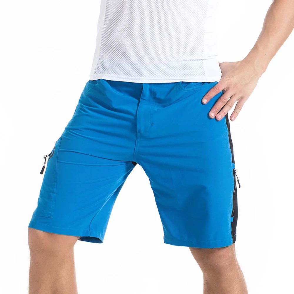 Short de cyclisme pour vélo, VTT pour adolescents et hommes "Tomshoo - Mtb downhill" - Planète Rando