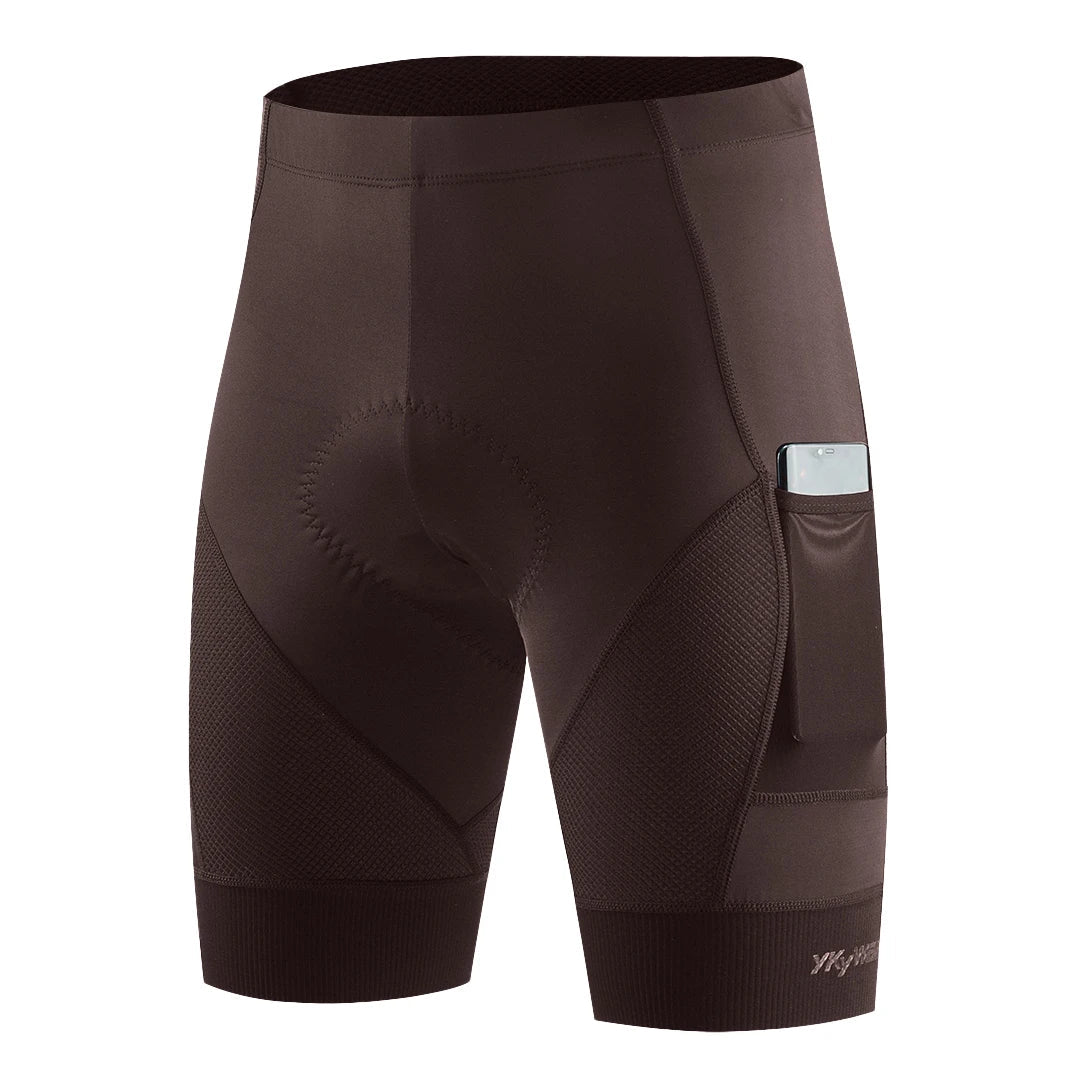 Short de cyclisme rembourré avec 2 poches "YKYWBIKE - YPZ889" - Planète Rando