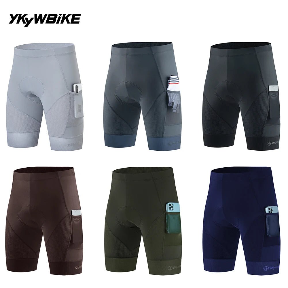 Short de cyclisme rembourré avec 2 poches "YKYWBIKE - YPZ889" - Planète Rando