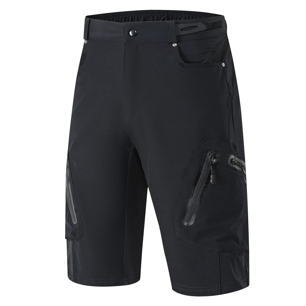 Short de descente multi - poches pour vélo de montagne et cyclisme "HISERWA - MTB DK04" - Planète Rando
