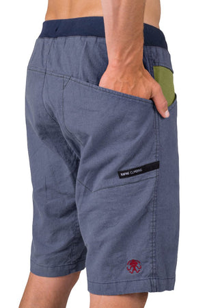 Short de randonnée estivale en lin, coton et d'élasthanne pour Homme "Rafiki − GNAR" - Planète Rando