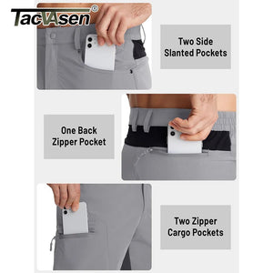 Short de sport à séchage rapide pour homme "TACVASEN - PT607" - Planète Rando