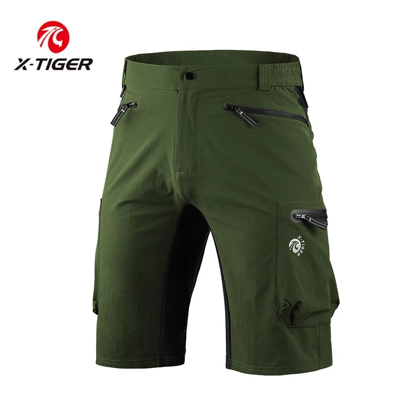 Short de sport multipoches et respirant pour le cyclisme & VTT "X - TIGER - DSK - 00401" - Planète Rando