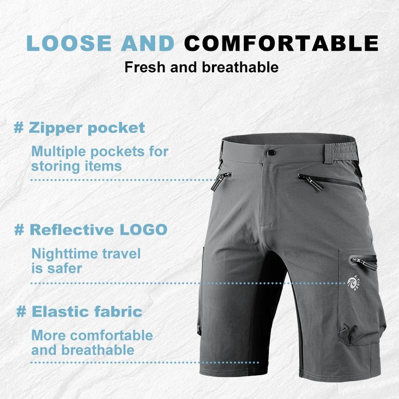 Short de sport multipoches et respirant pour le cyclisme & VTT "X - TIGER - DSK - 00401" - Planète Rando