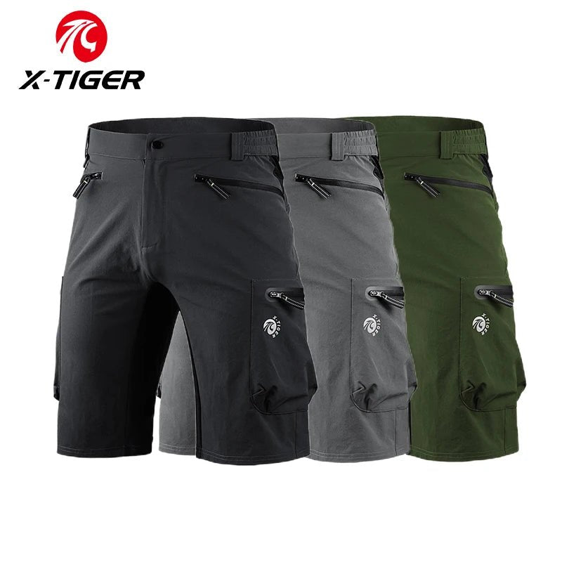 Short de sport multipoches et respirant pour le cyclisme & VTT "X - TIGER - DSK - 00401" - Planète Rando