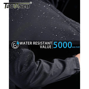 Softshell coupe - vent / veste imperméable pour homme "TACVASEN - LSTJ380 - 2" - Planète Rando