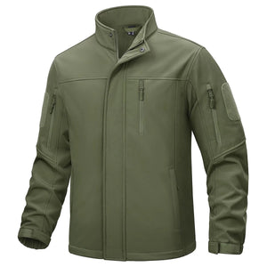 Softshell coupe - vent / veste imperméable pour homme "TACVASEN - LSTJ380 - 2" - Planète Rando
