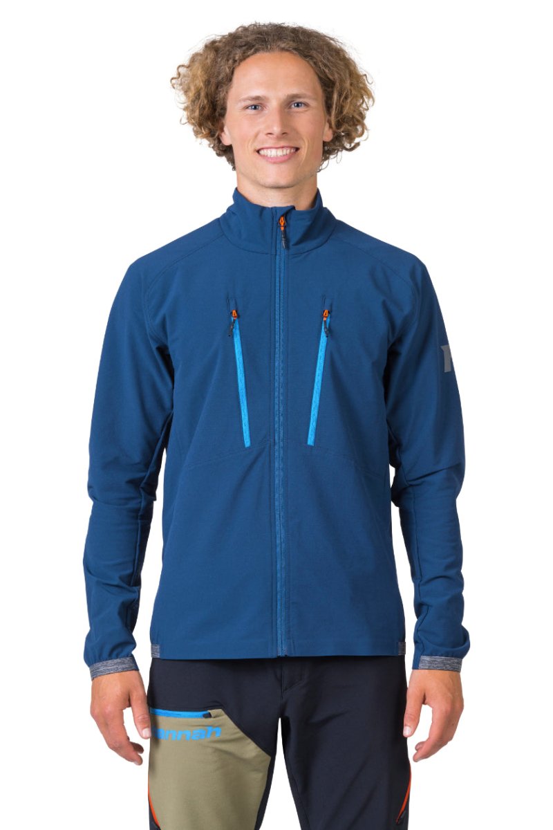 Softshell en tissu hydrofuge polyamide DWR avec technologie AFT Double Weave Thermo "Hannah − KASH" - Planète Rando