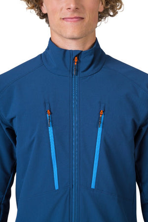 Softshell en tissu hydrofuge polyamide DWR avec technologie AFT Double Weave Thermo "Hannah − KASH" - Planète Rando