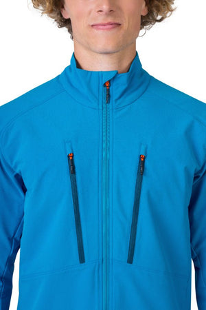 Softshell en tissu hydrofuge polyamide DWR avec technologie AFT Double Weave Thermo "Hannah − KASH" - Planète Rando