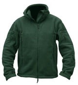 Softshell / polaire à capuche tactique et imperméable pour homme "TACVASEN - TJ004" - Planète Rando