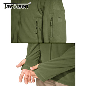 Softshell / polaire à capuche tactique et imperméable pour homme "TACVASEN - TJ004" - Planète Rando