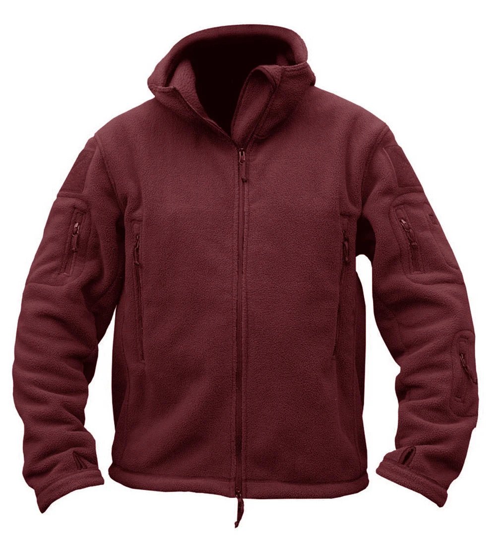 Softshell / polaire à capuche tactique et imperméable pour homme "TACVASEN - TJ004" - Planète Rando