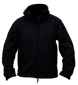 Softshell / polaire à capuche tactique et imperméable pour homme "TACVASEN - TJ004" - Planète Rando