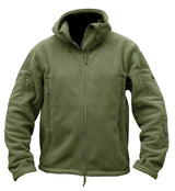 Softshell / polaire à capuche tactique et imperméable pour homme "TACVASEN - TJ004" - Planète Rando