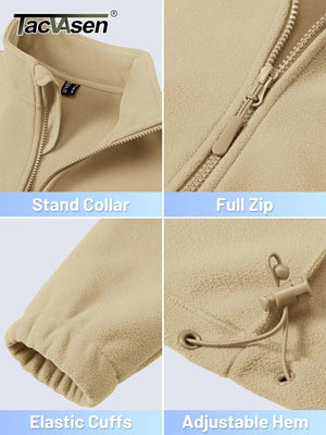 Softshell / polaire avec poches zippées pour femme "TACVASEN - TJ602" - Planète Rando