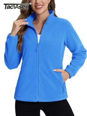 Softshell / polaire avec poches zippées pour femme "TACVASEN - TJ602" - Planète Rando