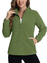 Softshell / polaire avec poches zippées pour femme "TACVASEN - TJ602" - Planète Rando