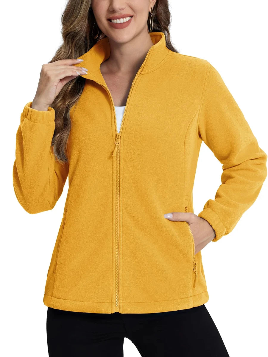 Softshell / polaire avec poches zippées pour femme "TACVASEN - TJ602" - Planète Rando